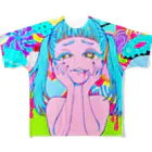 ぬとゐ＝kayoのsweets drug(XL推奨) フルグラフィックTシャツ