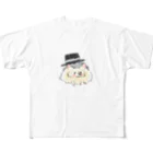 浅山しおん（ハリネズミのソフィー）のオリジナル　ハリネズミのソフィー、ハットをかぶる。 All-Over Print T-Shirt