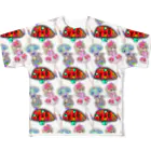h45m69のキノコ女子 All-Over Print T-Shirt