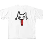 ノラキャットの舌の長いねこ All-Over Print T-Shirt