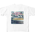 Xyz4869yの空･海･麟･渡 フルグラフィックTシャツ