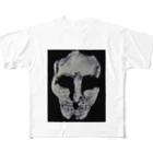 dien.m shopのドクロ All-Over Print T-Shirt