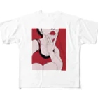 帶刀 珠夏のkiss me フルグラフィックTシャツ