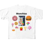 Young Fashion のMunchies All-Over Print T-Shirt