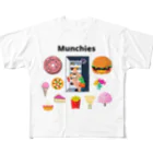 Young Fashion のMunchies フルグラフィックTシャツ