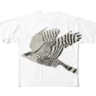 Coshi-Mild-Wildのクマタカ フルグラフィックTシャツ