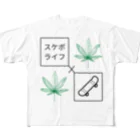 Young Fashion の420 ライフ フルグラフィックTシャツ