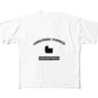 onehappinessのONEHAPPINESS　ヨークシャーテリア フルグラフィックTシャツ