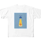 ないものねだりのナポリタン泥棒(blue) フルグラフィックTシャツ