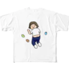 “SHOP”の悪い子 フルグラフィックTシャツ