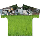 百頭たけしのjunkyard 田 All-Over Print T-Shirt