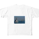 SAKURA スタイルのイージス艦と護衛艦 All-Over Print T-Shirt
