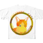 『NG （Niche・Gate）』ニッチゲート-- IN SUZURIのOrdinary Cats01h.t.(秋) フルグラフィックTシャツ