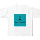 NowHereのPOLE POLE #1 フルグラフィックTシャツ