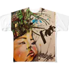 ON€N€$$+の細胞爆発 All-Over Print T-Shirt