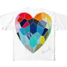 nissyheartのSIBUYA Heart グッズ フルグラフィックTシャツ