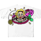 虹乃屋-RainbowKitchen-のレインボーマーメードTシャツ#02 All-Over Print T-Shirt