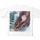 うさたんᕱ⑅ᕱ♥のうさ推し All-Over Print T-Shirt