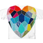 nissyheartのSIBUYA heart シリーズ All-Over Print T-Shirt