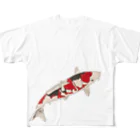 Coshi-Mild-Wildの錦鯉_三色A All-Over Print T-Shirt