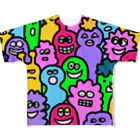 あきょり。のPeople フルグラフィックTシャツ