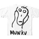 MUNKUのMUNKU フルグラフィックTシャツ