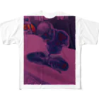 BEAMSの支援物資が着払い。 All-Over Print T-Shirt