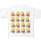 福ハナ夫（フクハナ商店）公式のバアバちゃん All-Over Print T-Shirt