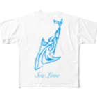 ShoyaのSea Love All-Over Print T-Shirt