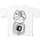 遙介 🥜🍃の内臓 フルグラフィックTシャツ