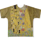 art-standard（アートスタンダード）のグスタフ・クリムト（Gustav Klimt） / 接吻（The Kiss） 1908 フルグラフィックTシャツ