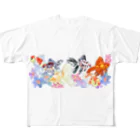 あやるの桜東錦たち All-Over Print T-Shirt