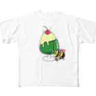 AVOCADO FAMILYのメロンソーダ All-Over Print T-Shirt