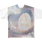 あまびえかたん《ヤルラジ公式ゆるキャラ》のあまびえかたん All-Over Print T-Shirt