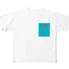 inko andの風に乗って フルグラフィックTシャツ