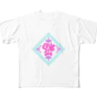 鳴くよメジロのゆめかわ倒福 All-Over Print T-Shirt