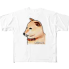 柴犬しばわんこhana873のおでこが丸いしばわんこ All-Over Print T-Shirt