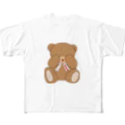 monaのシャイなクマ All-Over Print T-Shirt