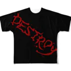 Lunatic MOONのDESTROY フルグラフィックTシャツ