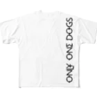 Only One DOGSのOnly One DOGS All-Over Print T-Shirt