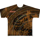 TAIYAKI INSANITYのコンセントリック鯛焼き All-Over Print T-Shirt