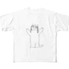 ゆるく生きるぜの喜びのプレーリーくん All-Over Print T-Shirt