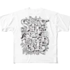 C.K.C art worksのSTAY GOLD series フルグラフィックTシャツ