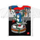 うらなか書房の蛇蠍 All-Over Print T-Shirt