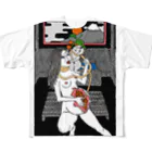 うらなか書房の腹輝血 All-Over Print T-Shirt