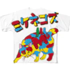 CHEBLOのミケネコズ All-Over Print T-Shirt