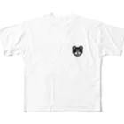 湾仔のNIKKEI15000_BEAR_FACE フルグラフィックTシャツ