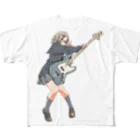 まつだひかりのリンクコーデベース女子高生 フルグラフィックTシャツ