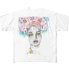 shape.your.heartのthe Girl 001 All-Over Print T-Shirt