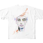 shape.your.heartのthe Girl 004 All-Over Print T-Shirt